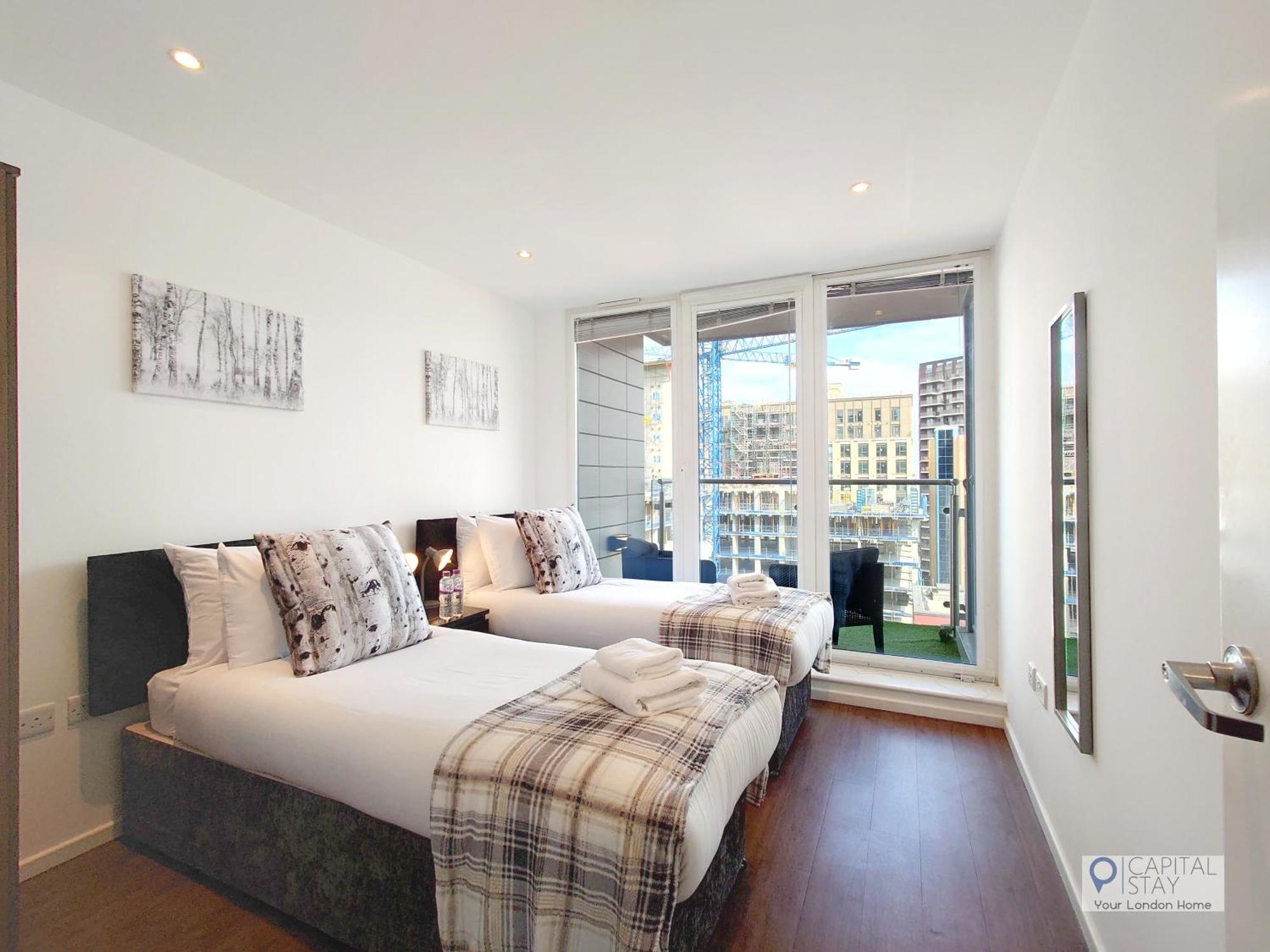 Deluxe Two Bed Apartment By London Excel & O2 Dış mekan fotoğraf