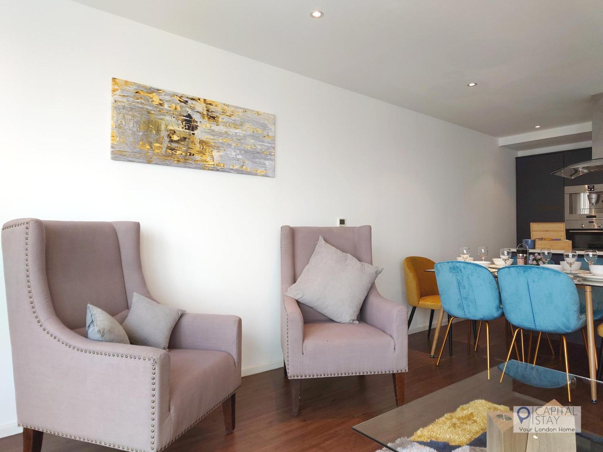 Deluxe Two Bed Apartment By London Excel & O2 Dış mekan fotoğraf