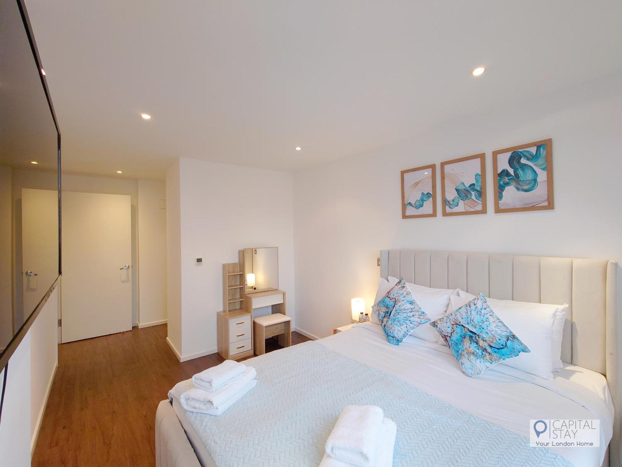 Deluxe Two Bed Apartment By London Excel & O2 Dış mekan fotoğraf