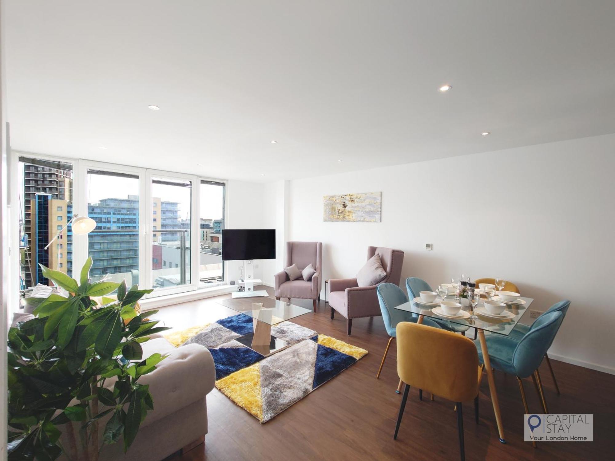 Deluxe Two Bed Apartment By London Excel & O2 Dış mekan fotoğraf